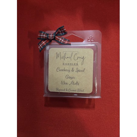 Cranberry & Spiced Ginger 50g Wax Melts