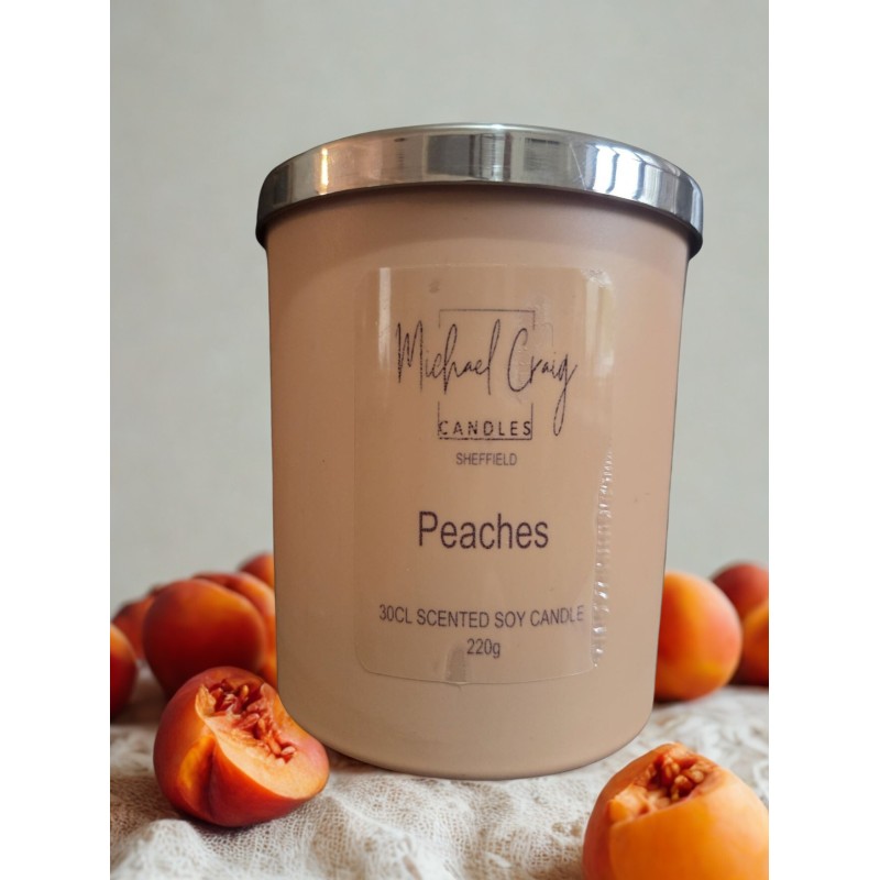 Peaches  220g Candle