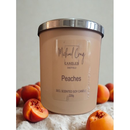 Peaches  220g Candle