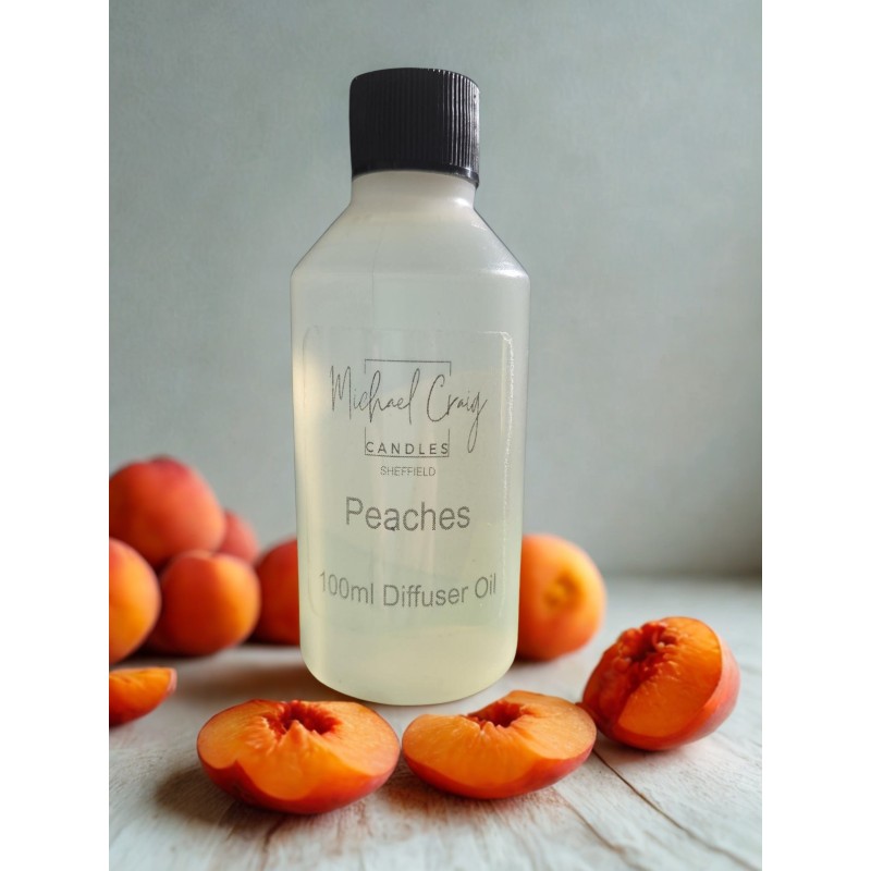 Peaches 100ml Diffuser Oil