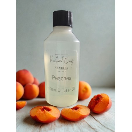 Peaches 100ml Diffuser Oil