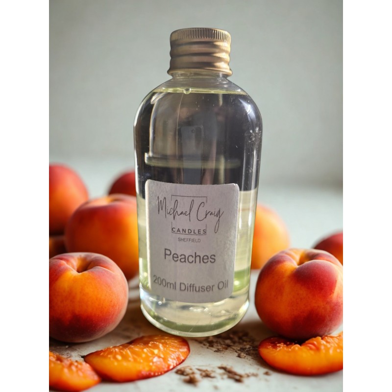 Peaches 200ml Diffuser Oil