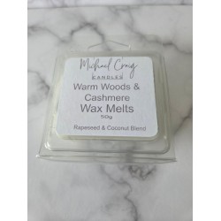 Warm Woods & Cashmere 50g Wax Melt