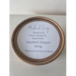 Warm Woods & Cashmere 125g Tub Wax Melt Shapes