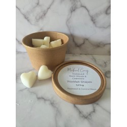 Warm Woods & Cashmere 125g Wax Melt Shapes - Tub